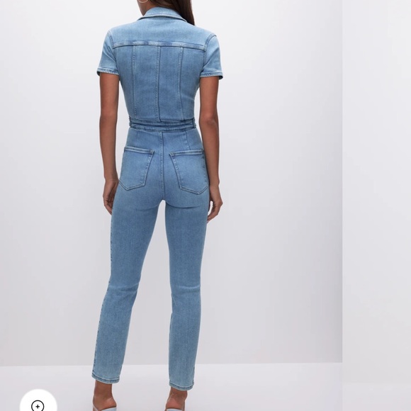 Good American fit for success denim jumpsuit - Picture 6 of 12